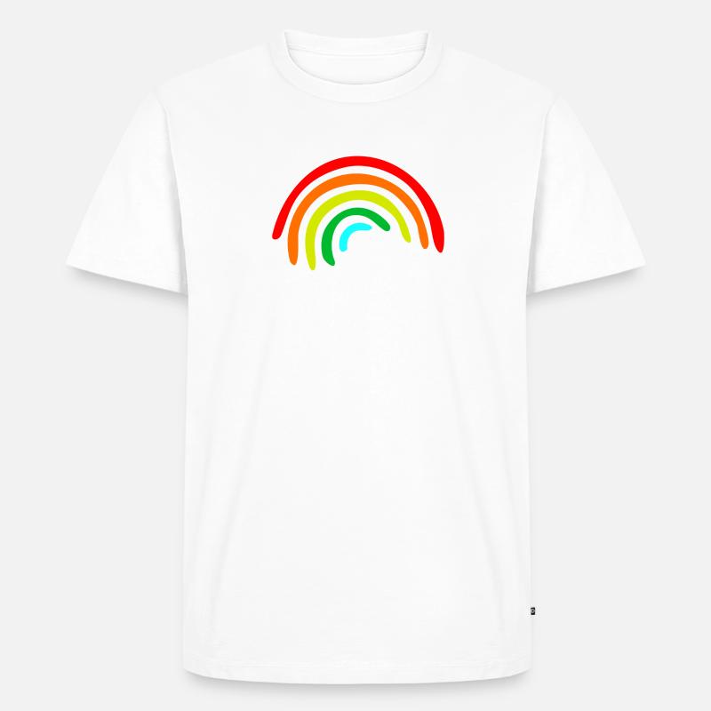 Rainbow - Männer Premium Bio T-Shirt - undefined