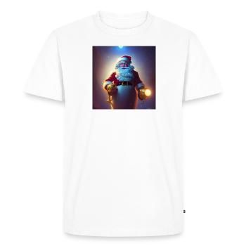 Santa Claus Santa Claus Christmas - Men's Premium Organic T-Shirt - white - Front - Nico (187cm)