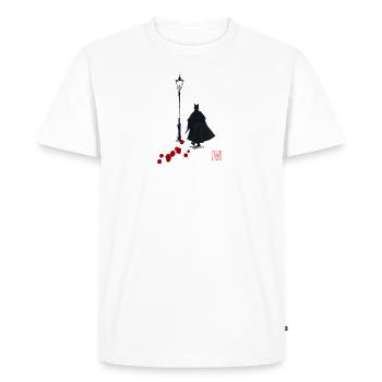 jack the ripper - T-shirt Premium bio Homme - blanc - Devant - Nico (187cm)