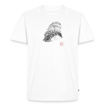 4 sushis - T-shirt Premium bio Homme - blanc - Devant - Nico (187cm)