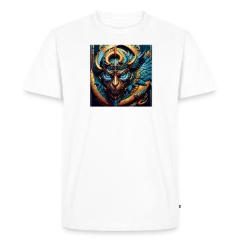 Flight of Fantasy - Men's Premium Organic T-Shirt - white - Front - Nico (187cm)