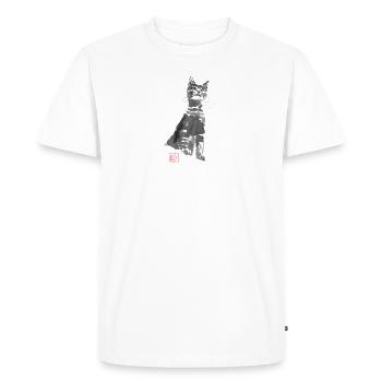 clyde on the roof 2 - T-shirt Premium bio Homme - blanc - Devant - Nico (187cm)