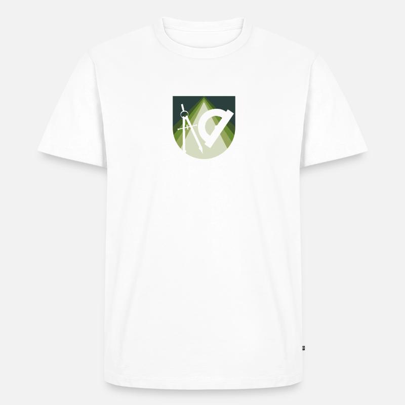 Architecture Architecte Architecte - T-shirt Premium bio Homme - blanc