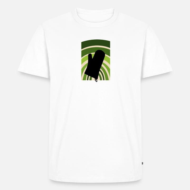 Backen Bäcker Backen Backen - Männer Premium Bio T-Shirt - Weiß