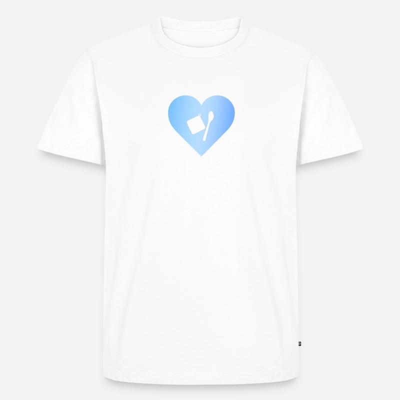 Backwaren Bäcker Bäcker - Männer Premium Bio T-Shirt - Weiß
