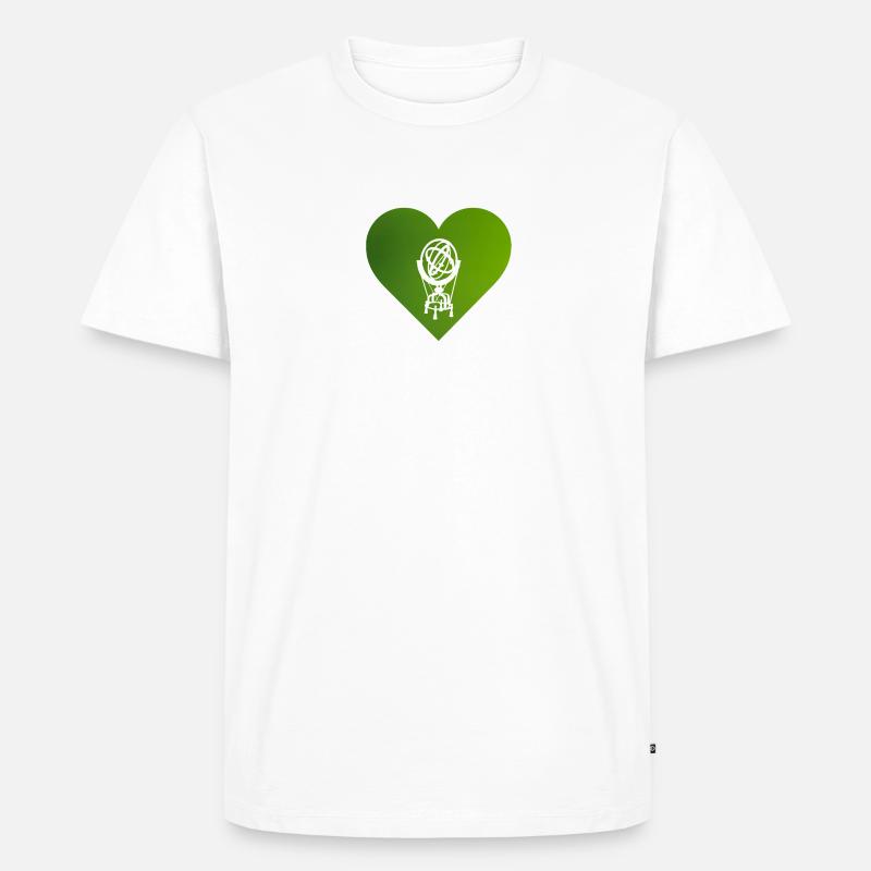 Physik Astrophysics Himmelskörper - Männer Premium Bio T-Shirt - Weiß