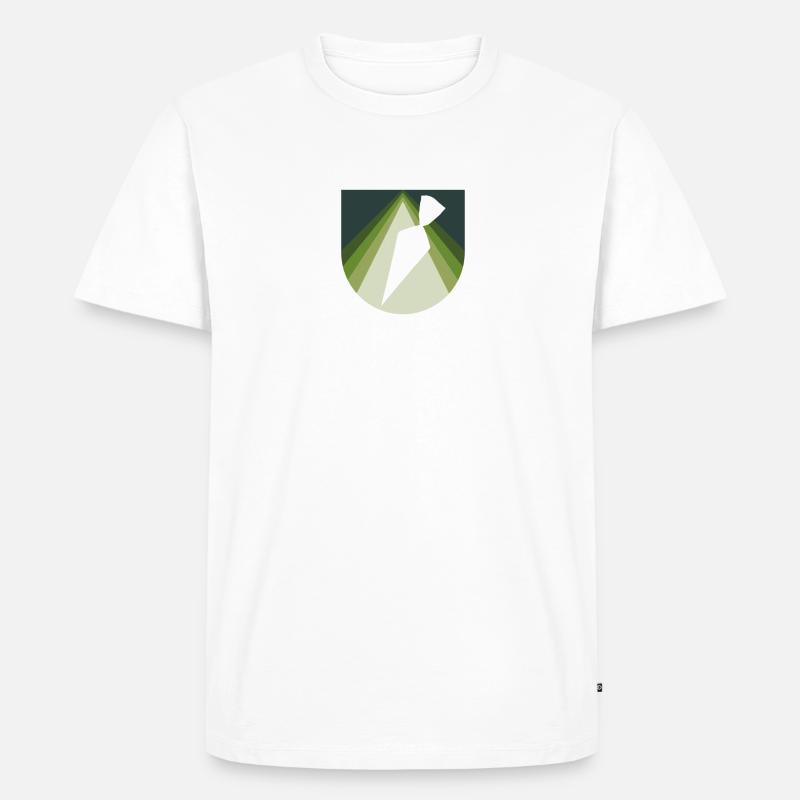 Backen Bäcker - Männer Premium Bio T-Shirt - Weiß