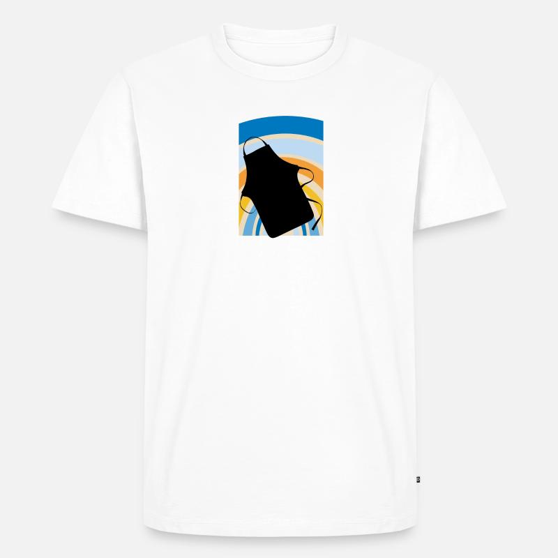 Cuisson, cuisson, cuisson - T-shirt Premium bio Homme - blanc