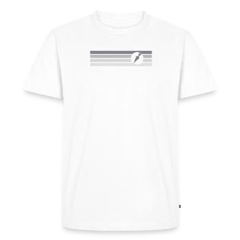 Bakery Bakery Cupcake - Men's Premium Organic T-Shirt - white - Front - Nico (187cm)