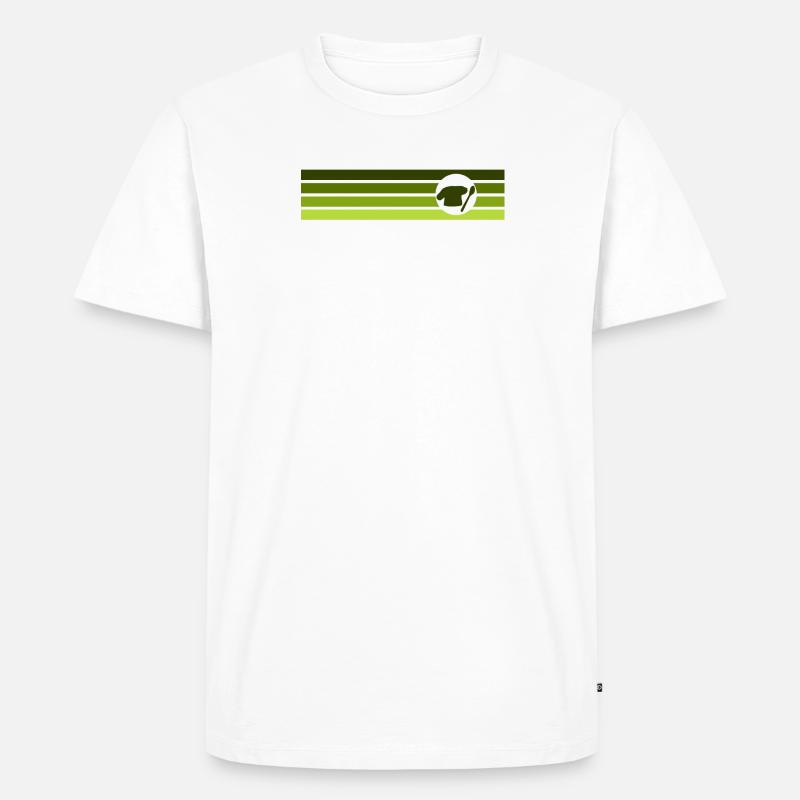Backwaren Backwaren Kuchen - Männer Premium Bio T-Shirt - Weiß