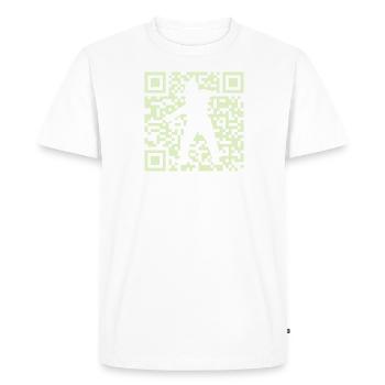 Équipe de cricket Pitcher Cricket - T-shirt Premium bio Homme - blanc - Devant - Nico (187cm)