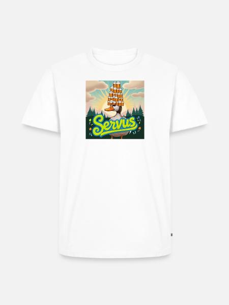 Servus meine Enteeen - Männer Premium Bio T-Shirt -