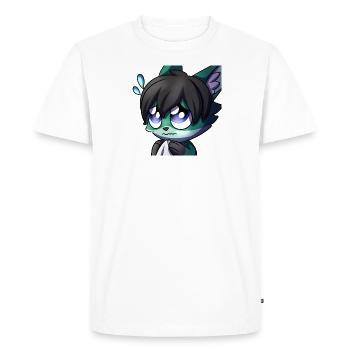 Sad - T-shirt Premium bio Homme - blanc - Devant - Nico (187cm)