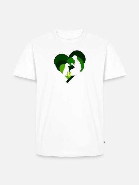 Hundeschule Agility Hundetraining - Männer Premium Bio T-Shirt - Weiß