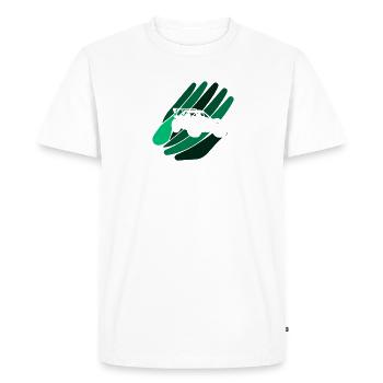 Car speedster racer - Men's Premium Organic T-Shirt - white - Front - Nico (187cm)