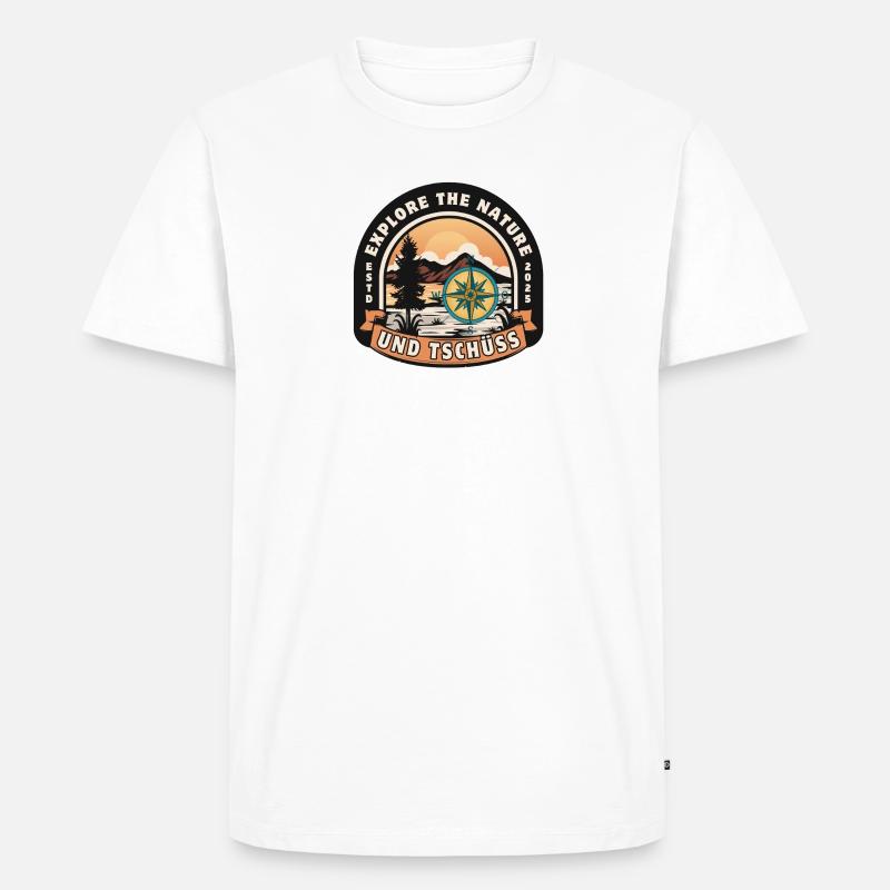And goodbye camping fever - Men's Premium Organic T-Shirt - white