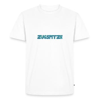 Mont Zugspitze - T-shirt Premium bio Homme - blanc - Devant - Nico (187cm)
