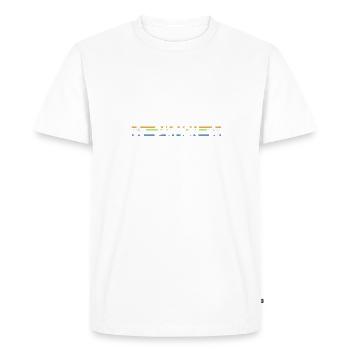 Gift for Jaymon - Men's Premium Organic T-Shirt - white - Front - Nico (187cm)