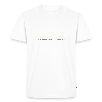 Cadeau pour Amalie - T-shirt Premium bio Homme - blanc - Devant - Nico (187cm)