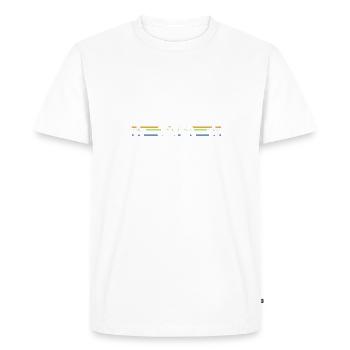 Birthday Jesper - Men's Premium Organic T-Shirt - white - Front - Nico (187cm)