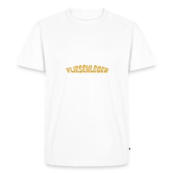 Mosaïque de tâches - T-shirt Premium bio Homme - blanc - Devant - Nico (187cm)