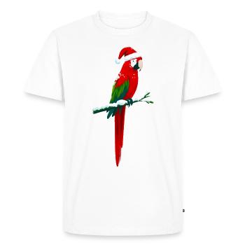 L’époque de Noël - T-shirt Premium bio Homme - blanc - Devant - Nico (187cm)