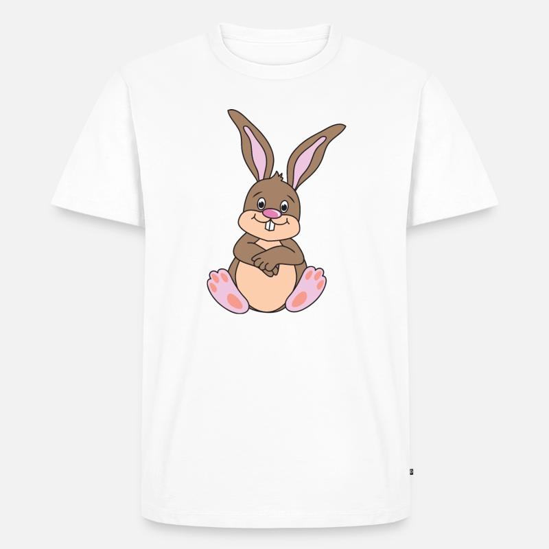 Easter motive Easter Easter bunny - Men's Premium Organic T-Shirt - white