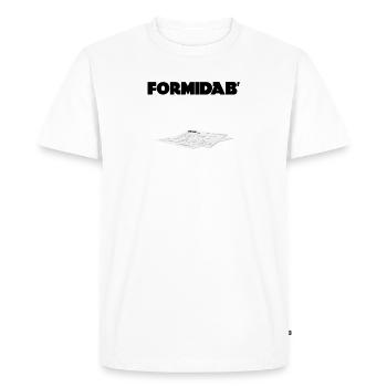 Formidab' - T-shirt Premium bio Homme - blanc - Devant - Nico (187cm)