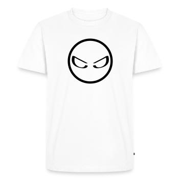 head - Men's Premium Organic T-Shirt - white - Front - Nico (187cm)