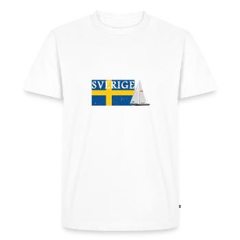 Sweden sail Sverige Ostsee Schäre Gift idea - Men's Premium Organic T-Shirt - white - Front - Nico (187cm)