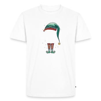 The Mom Elf Matching Group - Men's Premium Organic T-Shirt - white - Front - Nico (187cm)