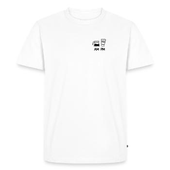 Hessian Abbelwoiglas Äppler Cider Bembel - Men's Premium Organic T-Shirt - white - Front - Nico (187cm)
