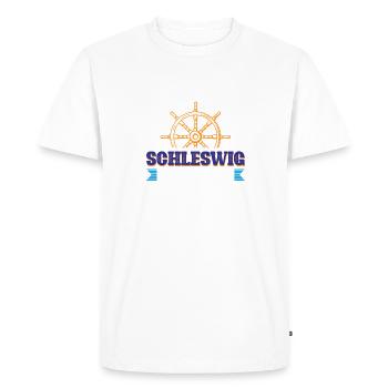 Hohwacht Schleswig-holstein - Men's Premium Organic T-Shirt - white - Front - Nico (187cm)