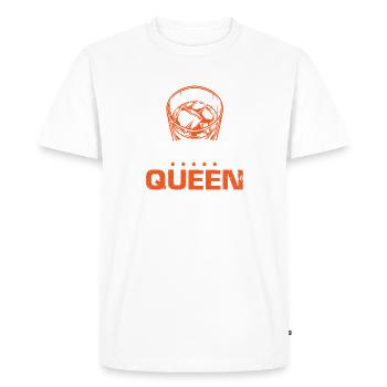 Vodka Queen - T-shirt Premium bio Homme - blanc - Devant - Nico (187cm)