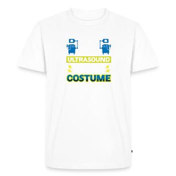 This Is My Ultrasound Tech Costume - Men's Premium Organic T-Shirt - white - Front - Nico (187cm)