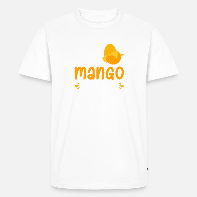 So sieht eine Mango aus - Männer Premium Bio T-Shirt - undefined