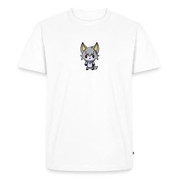 Wolfhound Vampire Emo - T-shirt Premium bio Homme - blanc - Devant - Nico (187cm)