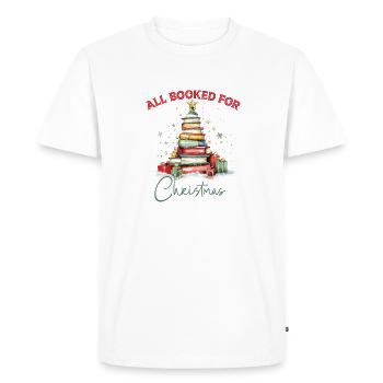 Tous réservés pour Noël - T-shirt Premium bio Homme - blanc - Devant - Nico (187cm)