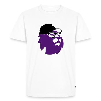 Kloppo le Lion - Boss Tha - - T-shirt Premium bio Homme - blanc - Devant - Nico (187cm)