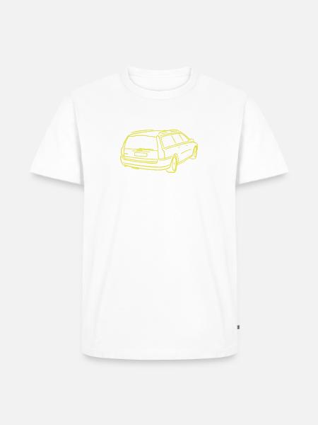  V70 II Shirt - Männer Premium Bio T-Shirt - Weiß
