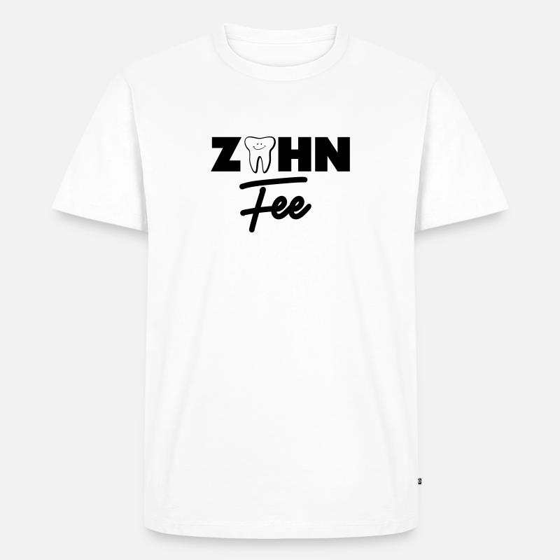 Zahnfee - Männer Premium Bio T-Shirt - Weiß