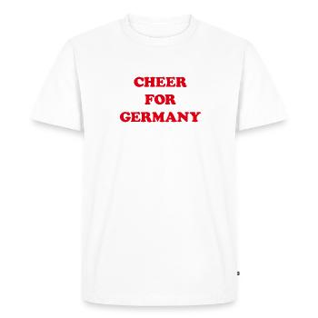 Encouragez l’Allemagne - T-shirt Premium bio Homme - blanc - Devant - Nico (187cm)
