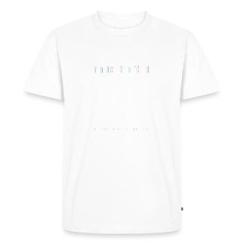Math is my life function! - Men's Premium Organic T-Shirt - white - Front - Nico (187cm)
