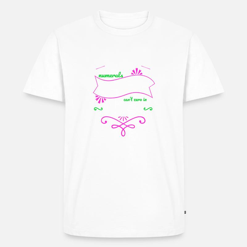 computer language funny sayings father - Männer Premium Bio T-Shirt - Weiß