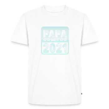 2021 2021 - T-shirt Premium bio Homme - blanc - Devant - Nico (187cm)