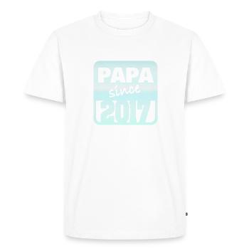 2017 - T-shirt Premium bio Homme - blanc - Devant - Nico (187cm)