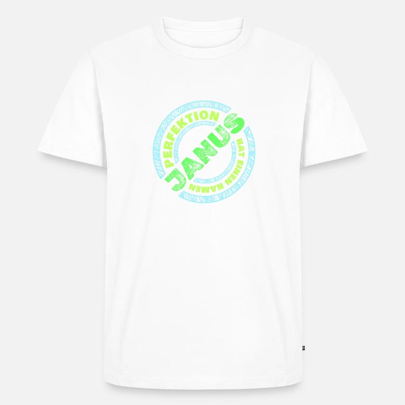 Perfektion Perfekt Janus - Männer Premium Bio T-Shirt - undefined