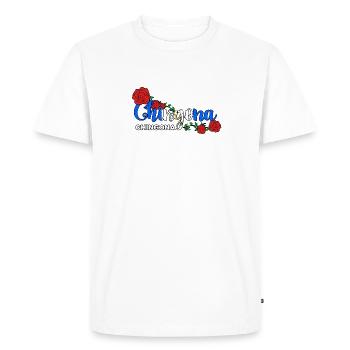 Guatemala drapeau guatémaltèque ADN I cadeau - T-shirt Premium bio Homme - blanc - Devant - Nico (187cm)