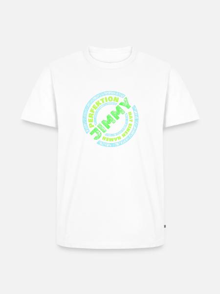 Perfektion Perfekt Jimmy - Männer Premium Bio T-Shirt -