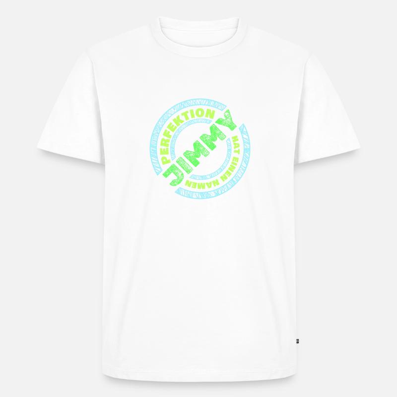 Perfektion Perfekt Jimmy - Männer Premium Bio T-Shirt - undefined